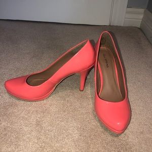 Pink heels